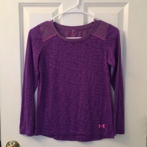 Girls’ Under Armour: Long Sleeve T-Shirt